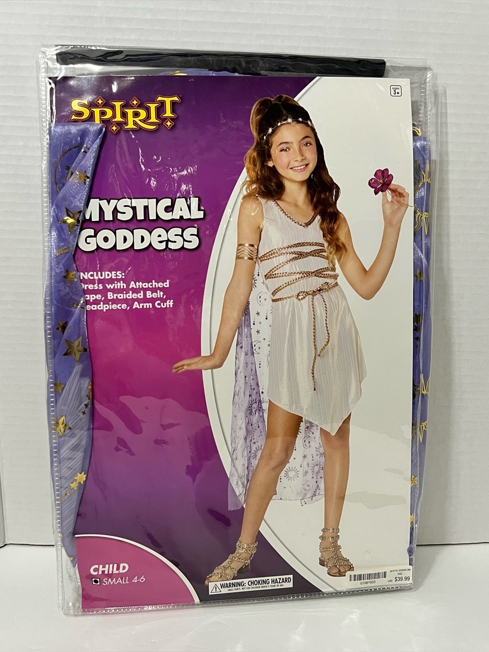 Mystical Goddess Greek Child Small S 4-6 Spirit Halloween Costume Cosplay